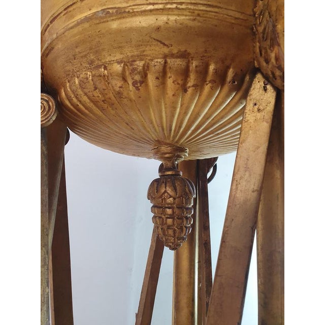 Wood Italian Guilded Gueridon Pedestal, 1750s For Sale - Image 7 of 13