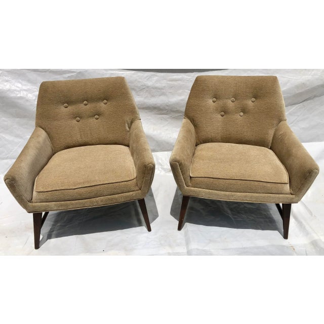 Wood Vintage Mid Century Atomic Chairs - a Pair For Sale - Image 7 of 7