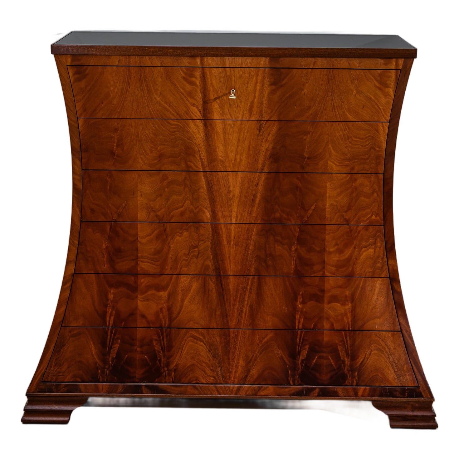 Modern Italian Chest of Drawers in Trapezoidal Form, 1990s | Chairish