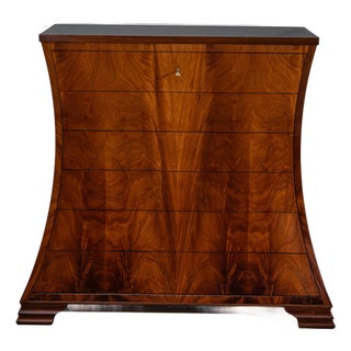 Modern Italian Chest of Drawers in Trapezoidal Form, 1990s For Sale
