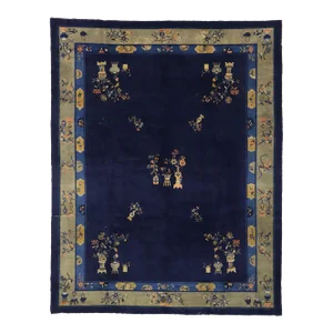 Antique Chinese Peking Rug - 09'02 x 11'07