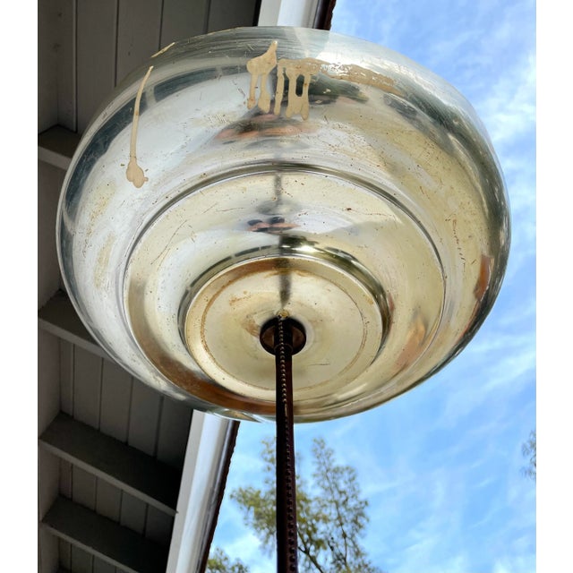 Late 20th Century Industrial Floor Lamp From Salvaged Ww II Oxygen Tank For Sale - Image 10 of 13