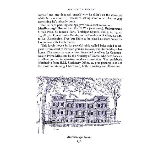 "London on Sunday a Sort of Guide Book" 1964 James, Betty For Sale - Image 12 of 12
