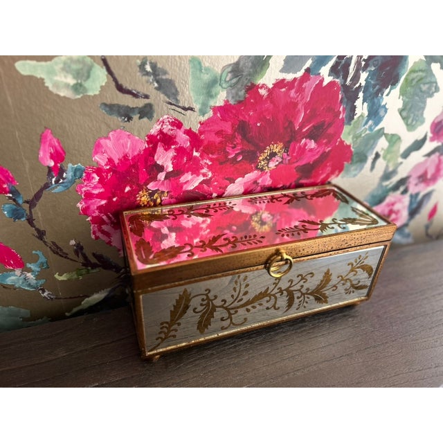 Chelsea House Inc Madison Mirrored Box For Sale - Image 4 of 12