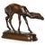 American Fine American West Bronze Sculpture “Fawn” by Alexander Phimister Proctor For Sale - Image 3 of 12