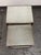 Silver Restoration Hardware Antiqued Mirrored Nesting Tables, Set of Two For Sale - Image 8 of 12