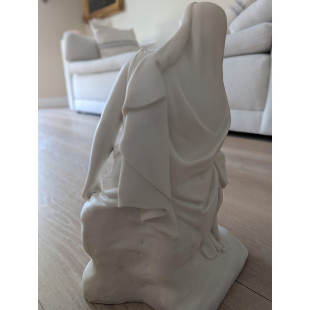 19th Century Minton Parian Sculpture "Tragedy" by John Bell For Sale - Image 11 of 15