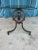 Spanish Wrought Iron Coffee Table With Grey Glass Top For Sale - Image 9 of 13