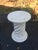 Glass 1970’s Column Pedestal Glass Top Dining Set - 5 Pieces For Sale - Image 7 of 11