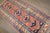 1920s geometric Antique Small Persian Heriz Runner Details rug no. j4530 size 2'11" x 6'4''