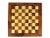 Stunning one of kind E.S. Lowe NY Exclusive Creation Chess Set in original case with handmade Italian large Wood board. It...