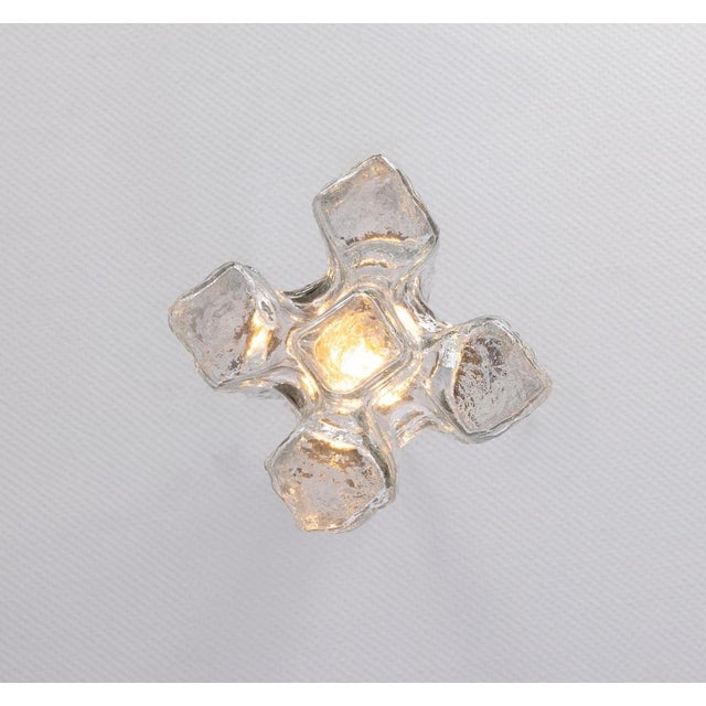 Glass Murano Glass Granada Pendant Light by Kalmar, Austria, 1970s For Sale - Image 7 of 16