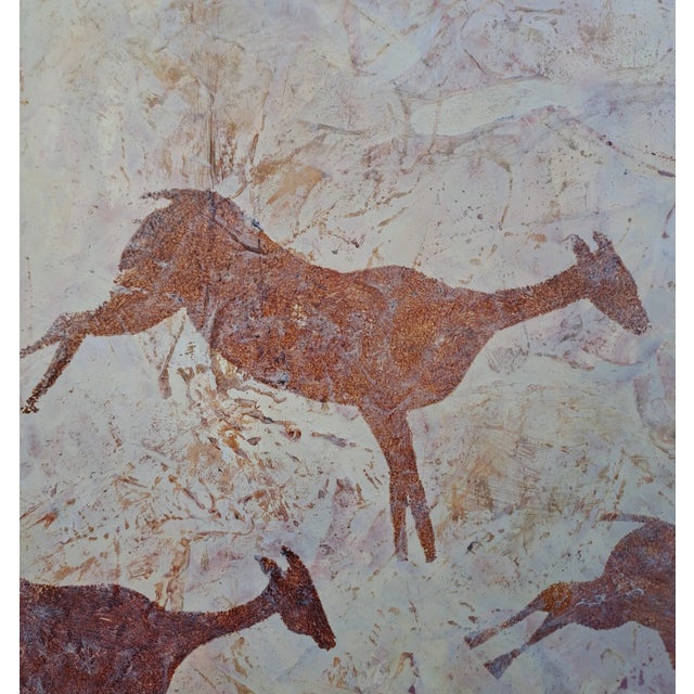 Prehistoric artists decorated their caves in similar colours to those we use today: yellow ochre and burnt sienna, both...