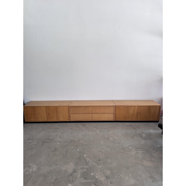 Mid-Century Modern Vintage German Modular Sideboard from WK Möbel, 1960s, Set of 3 For Sale - Image 3 of 18