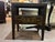 Vintage Geometric Inlay Wood Side Table With Drawer For Sale - Image 4 of 7