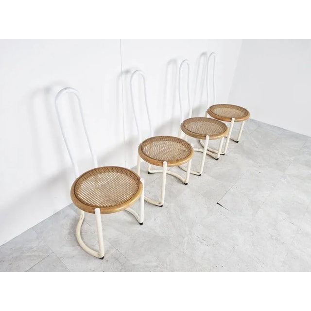 1960s Vintage Postmodern Dining Chairs, 1960s, Set of 4 For Sale - Image 5 of 11