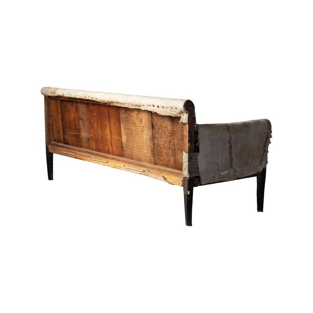 Late 18th Century Antique Federal Sofa Early 19th Century For Sale - Image 5 of 9