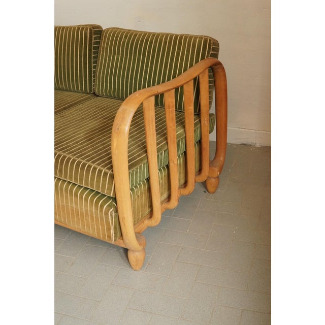 Italian Wall Sofa, 1950s For Sale - Image 4 of 6