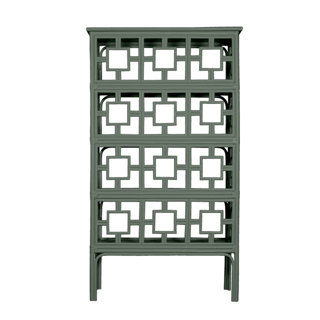 Not Yet Made - Made To Order Sobe Etagere, Evergreen For Sale - Image 5 of 5