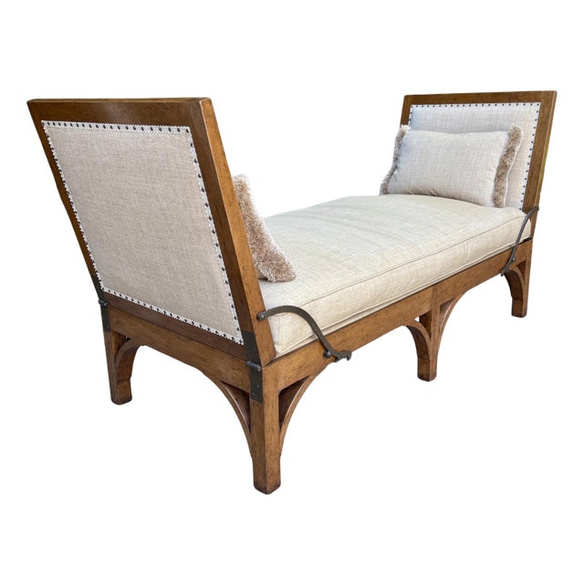 Formations Walnut Isabella Bench or Daybed For Sale