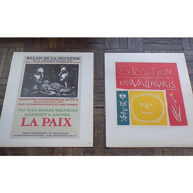 This set of nine (9) limited edition (un-numbered) vintage mid 20th century color lithographs (not offset) depicts...