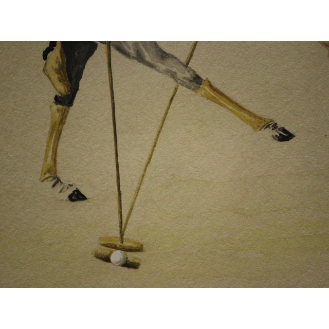 "Two Charging Polo Players" For Sale - Image 5 of 6