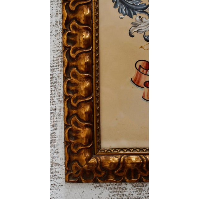 1900 - 1909 Edwardian Brighton Sussex Coat of Arms, 1900s For Sale - Image 5 of 6