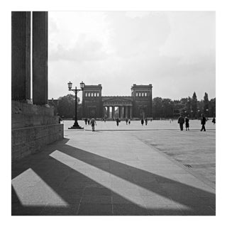 Sun, Shadows, Buildings Koenigsplatz Square Munich, Germany, 1937 For Sale