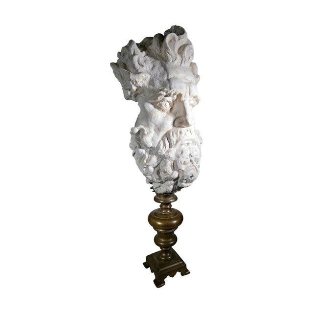 19th Century Grand Sculpture of Zeus, 1880s For Sale - Image 17 of 18
