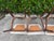 Vintage Mid-Century Walnut Dining Chairs for Restoration, Set of 4 For Sale - Image 10 of 15