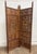 Vintage Hand Carved Two Panel Teak Room Divider Folding Screen For Sale - Image 10 of 14
