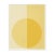 Mid-Century Modern Modern Yellow Forever by Stephanie Henderson in White Frame, Small Art Print For Sale - Image 3 of 3