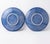Distinguished by an uncommon and sophisticated color story, these pieces feature a dreamy periwinkle-lavender ground glaze...