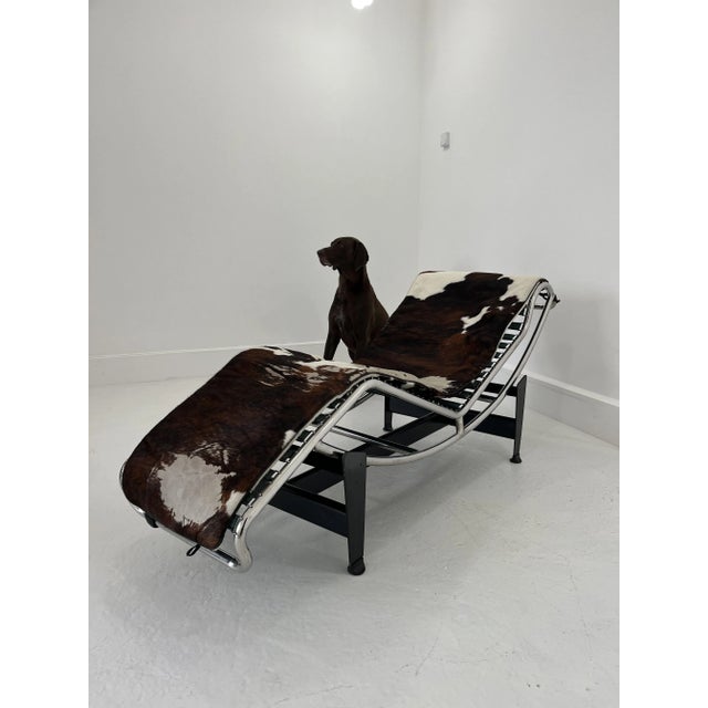 LC4 Chaise Longue by Le Corbusier for Cassina, 1970s For Sale - Image 9 of 15