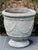 Pair Anduze-Form Planters, Festoon Relief, Glazed Terracotta For Sale - Image 11 of 16