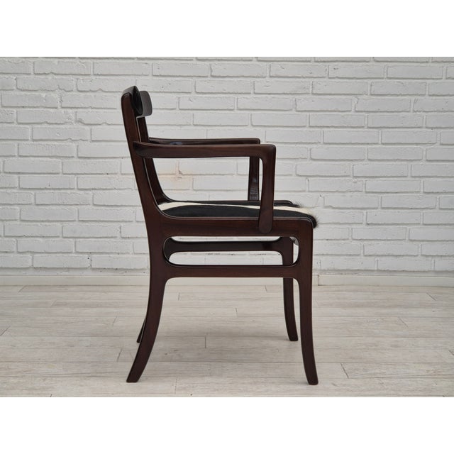 Vintage Danish Chair by Ole Wanscher, 1960s For Sale - Image 4 of 18