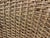Vintage Sculptural Braided Rattan Lounge Armchairs in Tropical Upholstery, Pair For Sale - Image 12 of 12