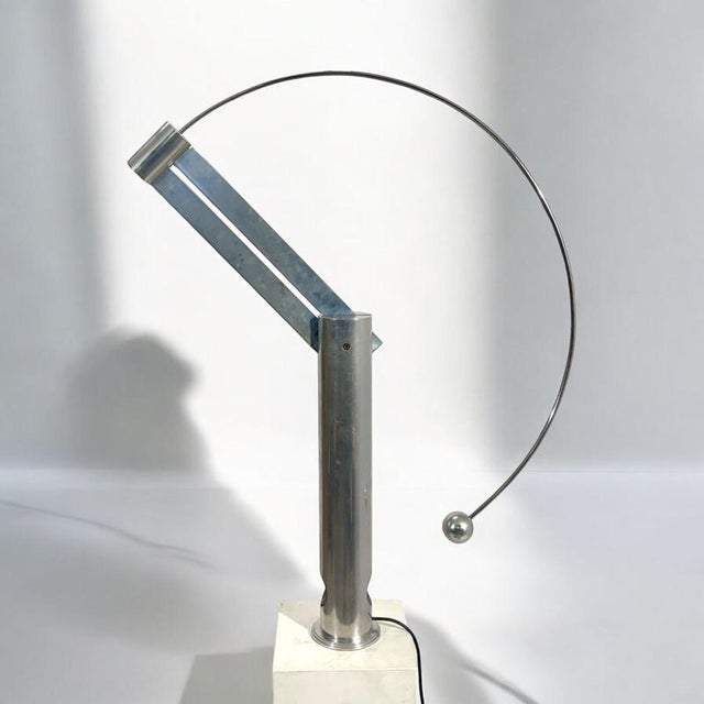 Limited Edition Sculptural Table Lamp by Pierre Lallemand, 1990s For Sale - Image 3 of 11