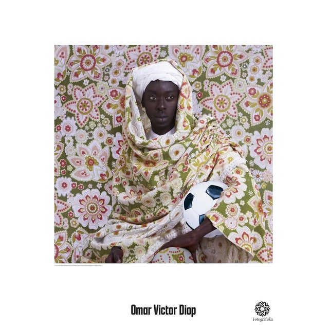 Omar Victor Diop A Moroccan Man Poster Dimensions: 19,6 x 27 in / 50 x 70 cm Sold unframed .