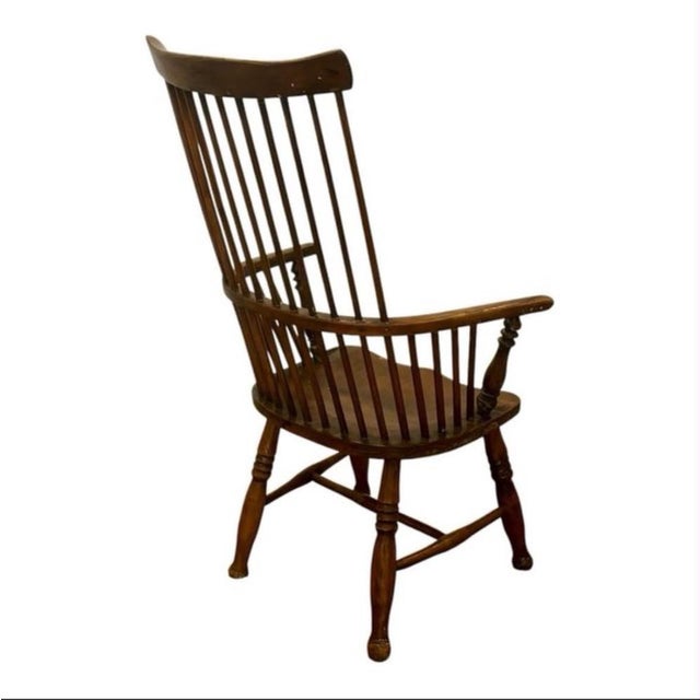 Antique English Windsor Chair, 1820 For Sale - Image 5 of 9