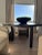 Wood Modern Solid Oak Dining Table in Luxurious Dark Wood Tone For Sale - Image 7 of 14