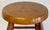 Wood Vintage Handmade Wood Counter Stool For Sale - Image 7 of 10