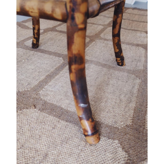 19th Century Aesthetic Movement Bamboo Side Table With Octagonal Top For Sale - Image 14 of 15