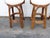 Hollywood Regency Bamboo Rattan Swivel Barstools a Set of Four 6367 For Sale - Image 11 of 18