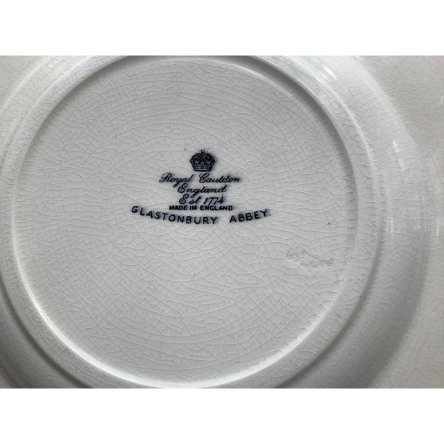 Set of 3 Mid 20th Century English Fine China Plates For Sale - Image 10 of 12