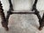 19th Century Baroque Spanish Side Table with Marquetry Top & Turned Legs For Sale - Image 9 of 18