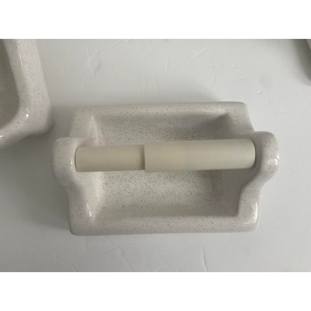 20th Century Sherle Wagner Style Porcelain Towel Holder, Toilet Paper ...