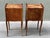 1950s Pair of French Louis XV Style Rosewood Side Tables Nightstands For Sale - Image 4 of 8