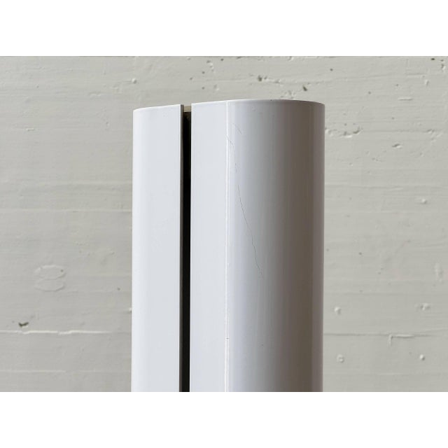 Megaron Floor Lamp in White by Gianfranco Frattini for Artemide, 1970s For Sale - Image 11 of 18