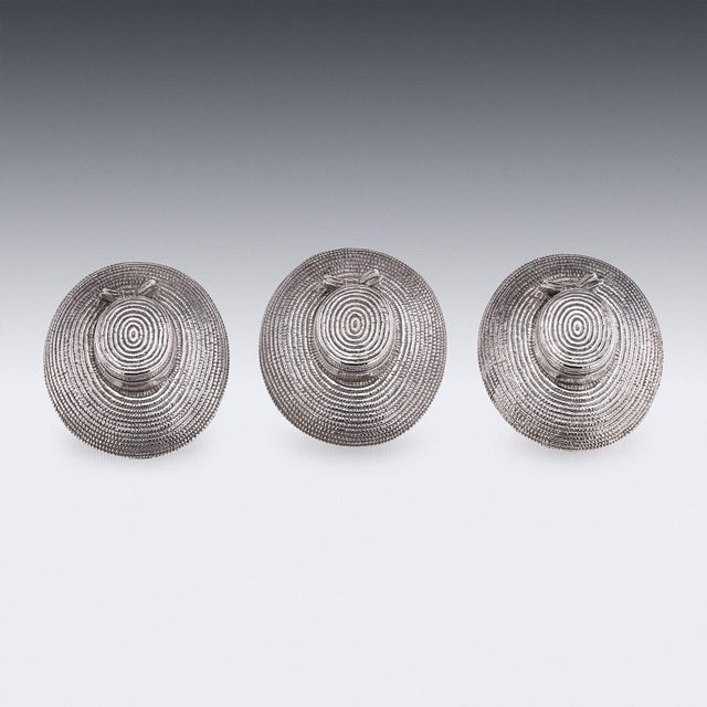 Silver 20th Century Silver Menu Holders from Asprey & Co, 1990s, Set of 7 For Sale - Image 8 of 12